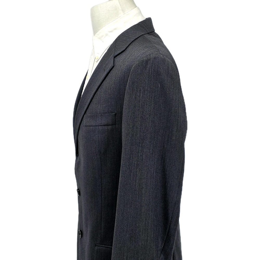 Quiet Luxury Hickey Freeman Herringbone Suit Men’s 42L USA Tailored - Picture 8 of 16